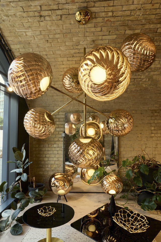 Tom Dixon Whirl Large Chandelier Led